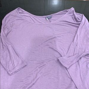 Basic lilac colored tunic